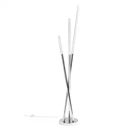 Argos Home Bubble 3 Light Floor Lamp - Chrome