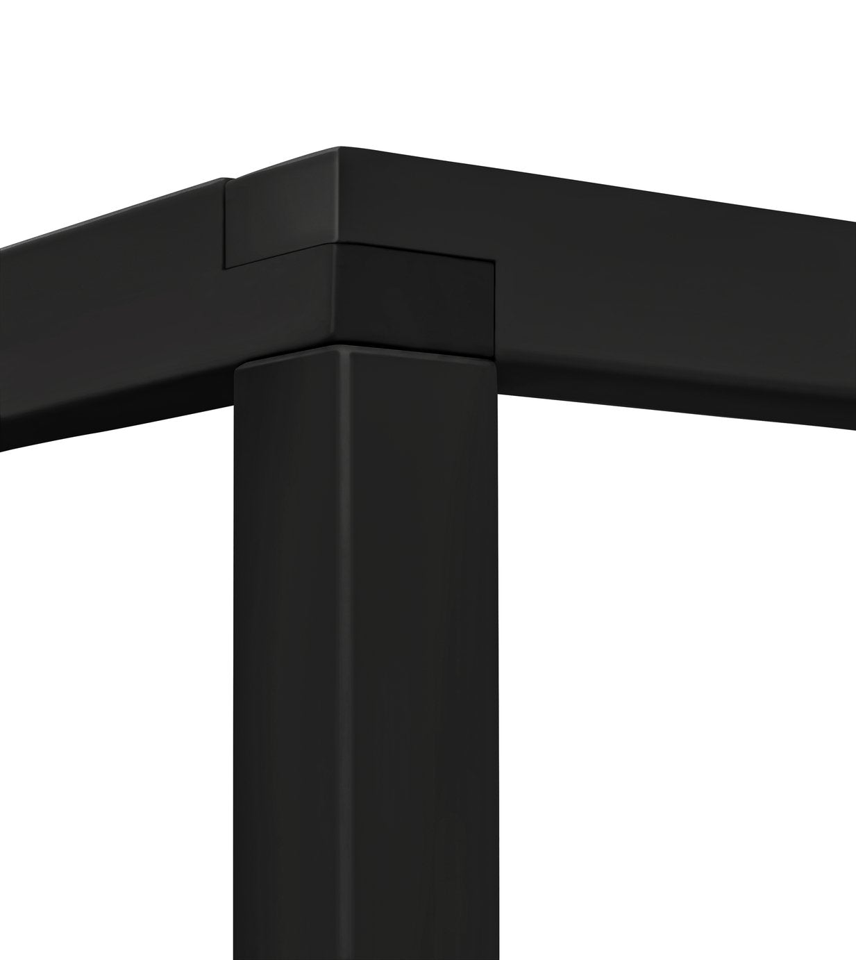 Habitat Blissford Four Poster Double Wooden Bed Frame -Black