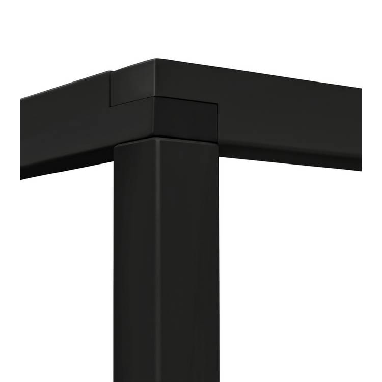 Habitat Blissford Four Poster Double Wooden Bed Frame - Black