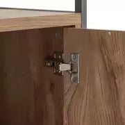 Habitat Nomad 2 Door Display Cabinet - Oak