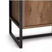 Habitat Nomad 2 Door Display Cabinet - Oak