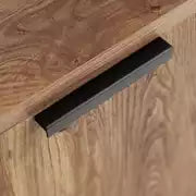 Habitat Nomad 2 Door Display Cabinet - Oak