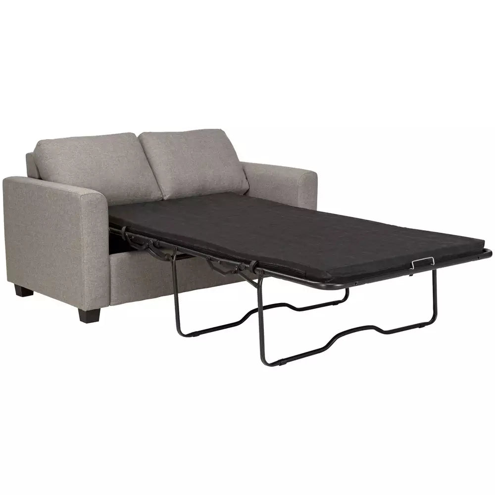 Habitat Apartment Fabric 2 Seater Sofa Bed - Light Grey
