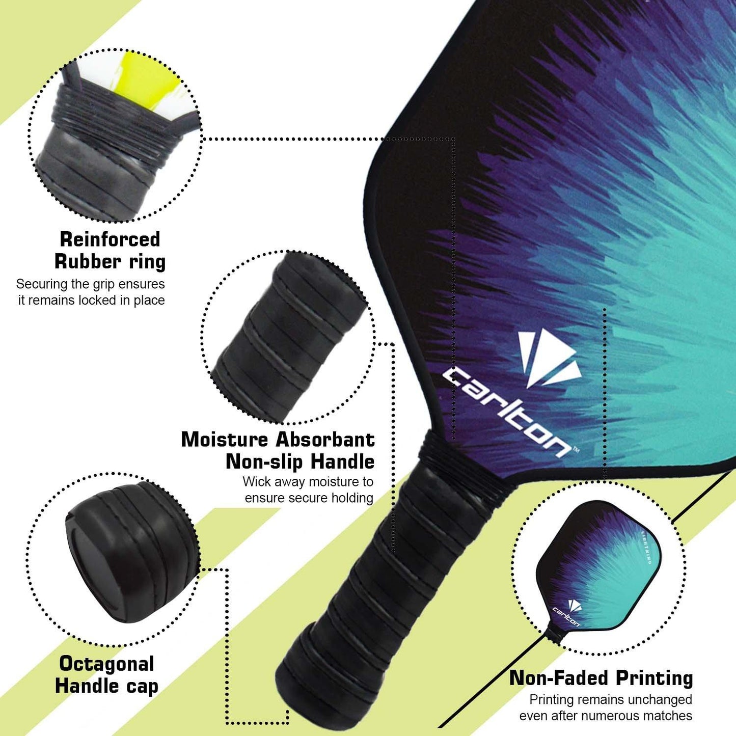 Carlton Lightning Pickle Bat