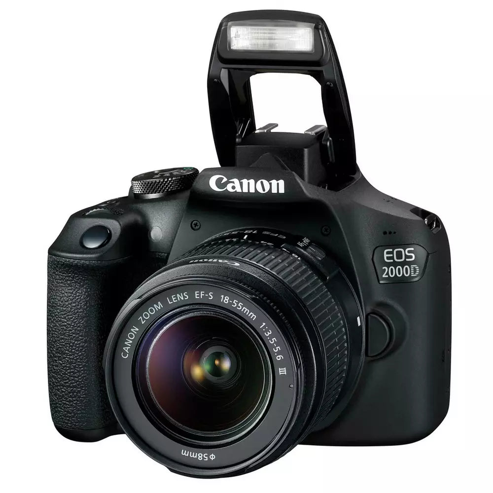 Canon EOS 2000D DSLR Camera with 18-55mm DC Lens