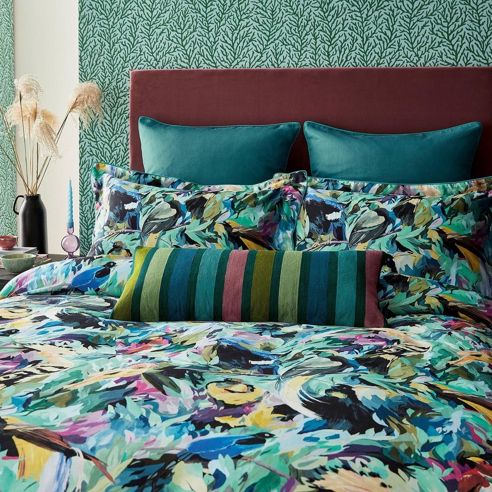 Dance of Adornment Cotton Duvet Cover