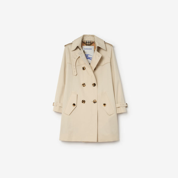 Short Summerside Gabardine Trench Coat