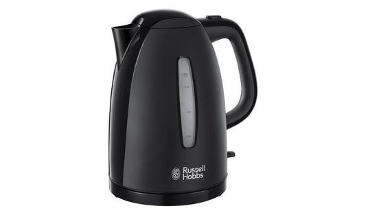 Russell Hobbs Textures Black Plastic Kettle 21271