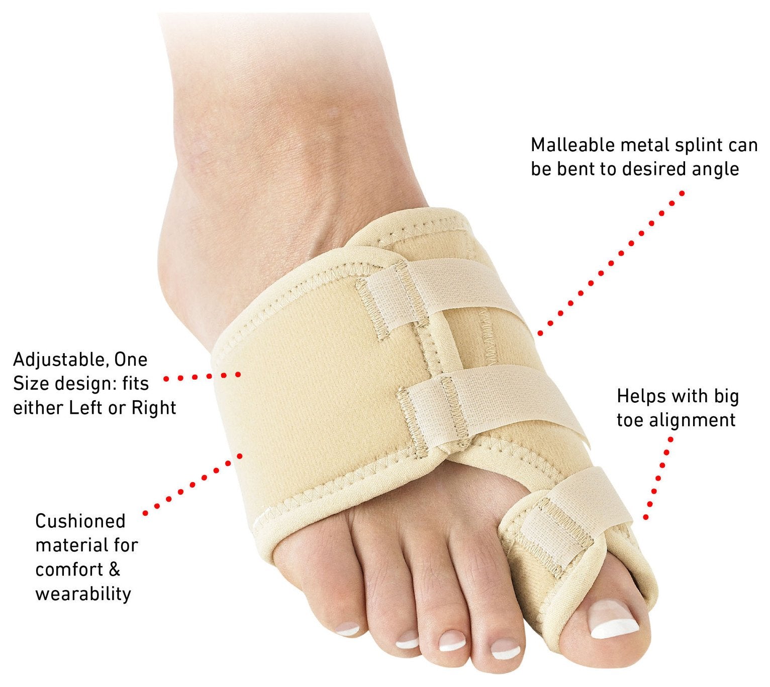 Neo G Bunion Hallux Valgus Soft Support - Left