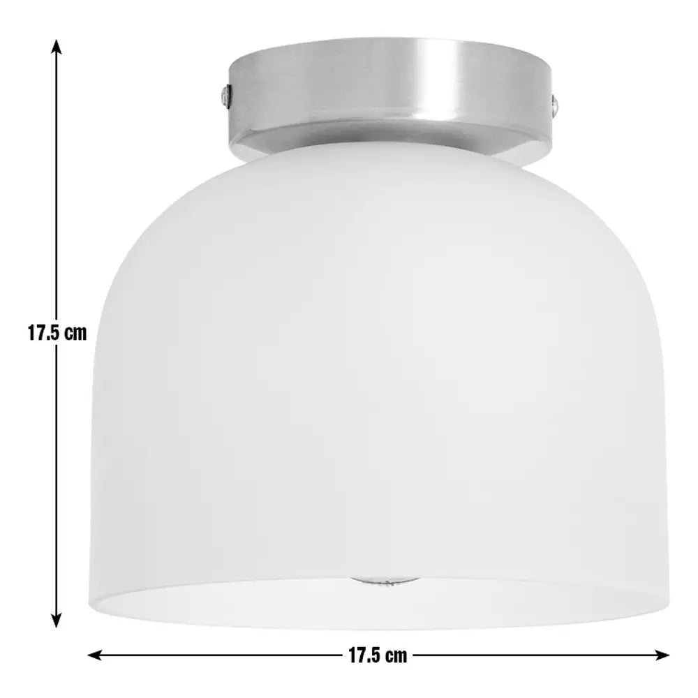 Argos Home Mirin Flush to Ceiling Light - Chrome