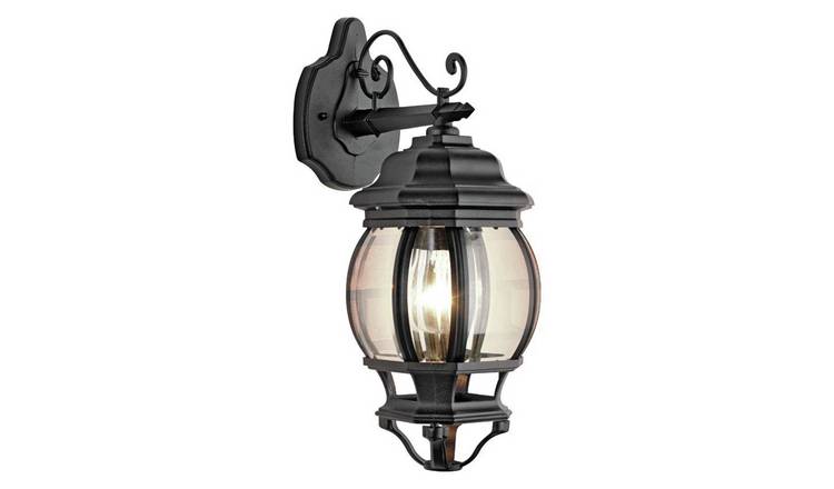 Argos Home Pumpkin 8 Sided Black Outdoor Lantern