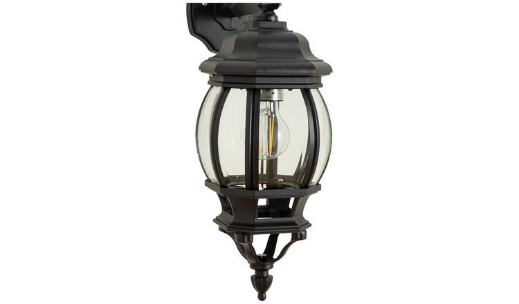 Argos Home Pumpkin 8 Sided Black Outdoor Lantern