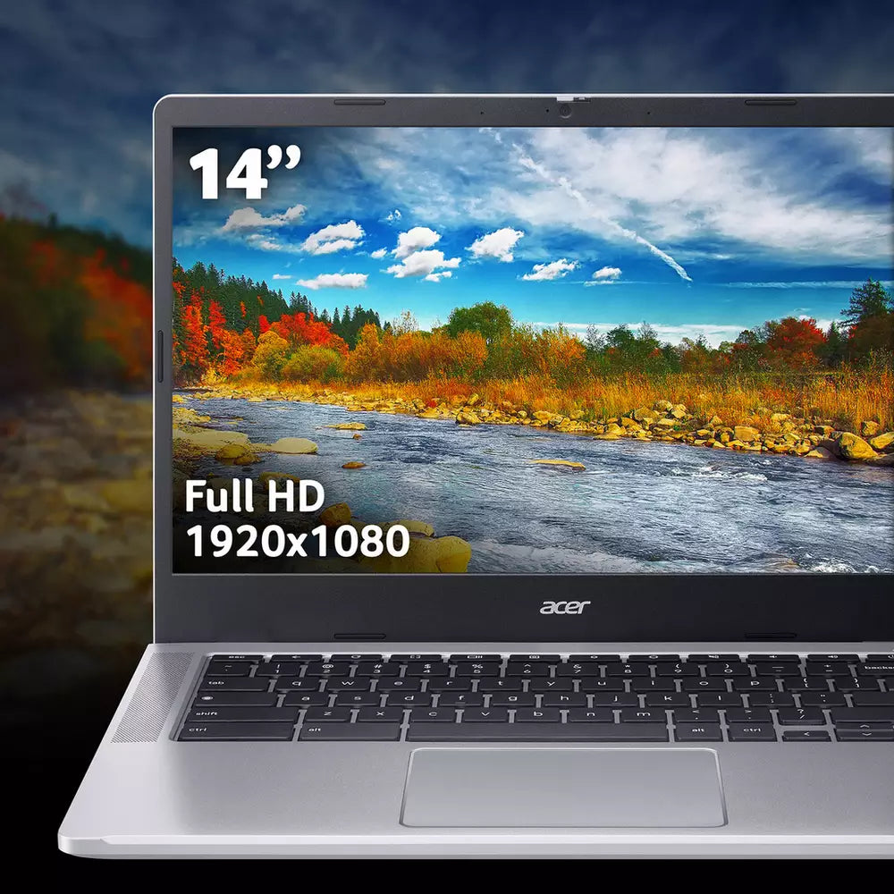 Acer 314 14in N100 8GB 128GB Chromebook - Silver