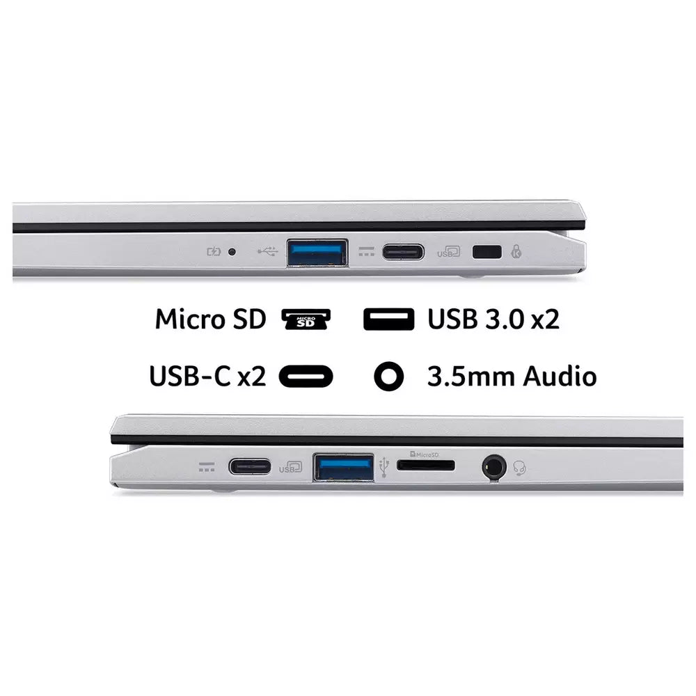 Acer 314 14in N100 8GB 128GB Chromebook - Silver