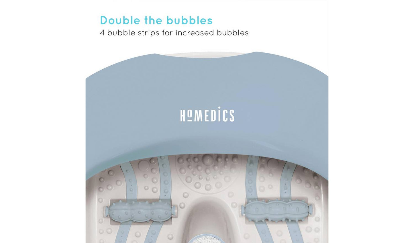 HoMedics Blue Luxury Nail Care Footspa Kit