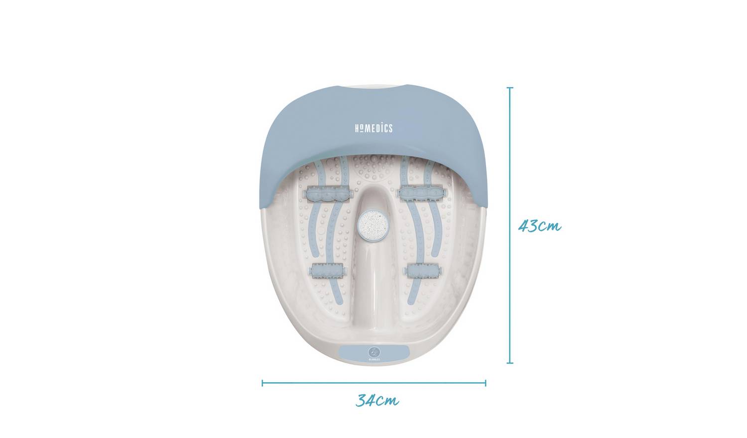 HoMedics Blue Luxury Nail Care Footspa Kit