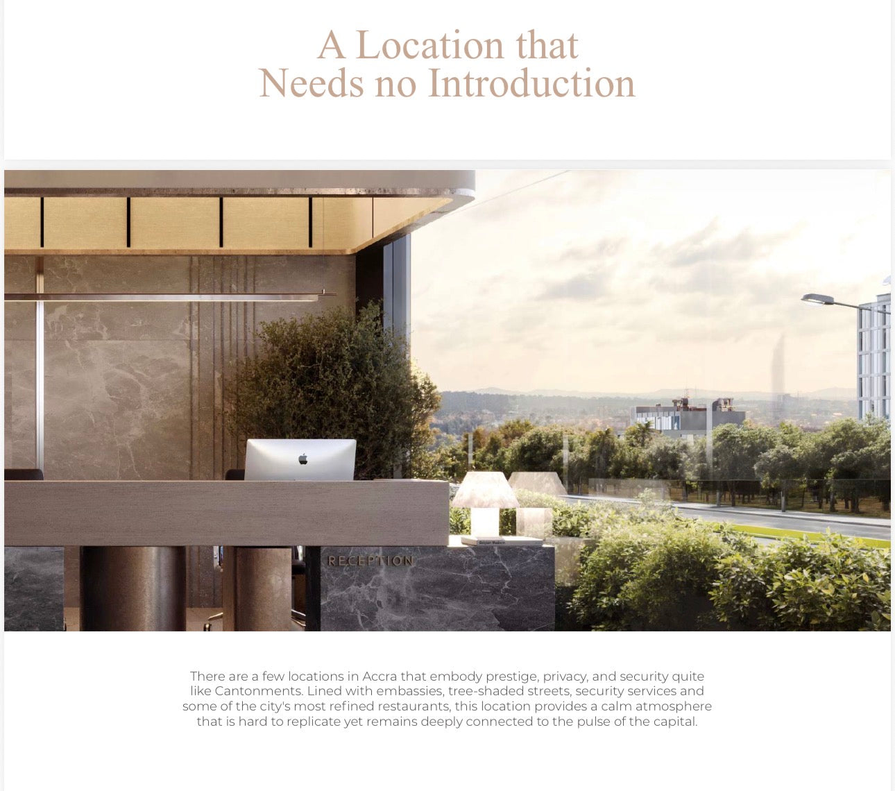 Arlo Cantonment — Studio 1-2-3 Bedroom Ultra Luxury Serviced Apartments — Penthouses — World Class Lifestyle Amenties — Cantonment Accra Ghana