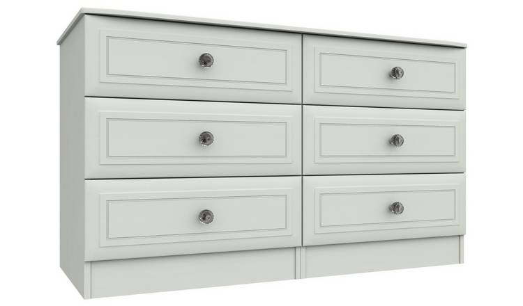 Rendlesham 6 Drawer Chest - White