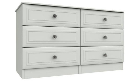 Rendlesham 6 Drawer Chest - White