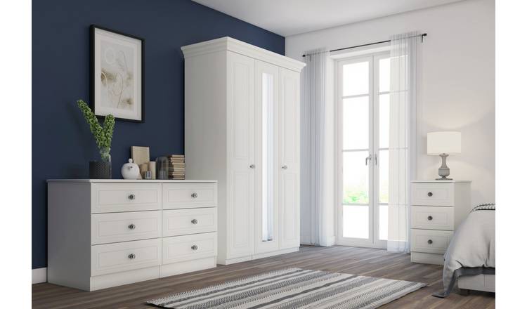 Rendlesham 6 Drawer Chest - White