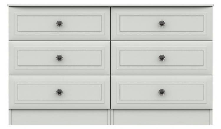 Rendlesham 6 Drawer Chest - White