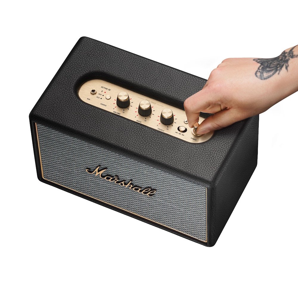 Marshall Acton IV Bluetooth Home Speaker - Black