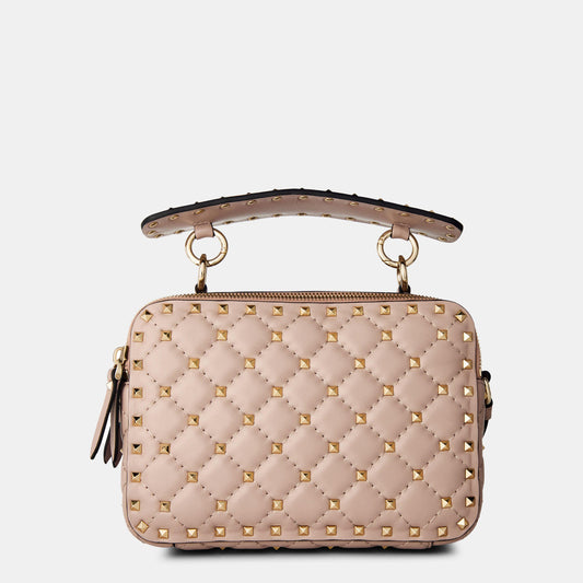 Valentino Garavani Quilted Spike Crossbody Bag