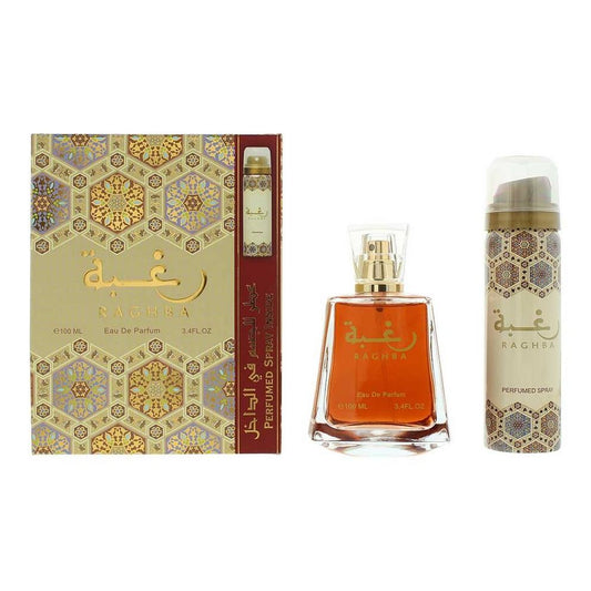 Lattafa Raghba 2 Piece 100ml EDP Gift Set