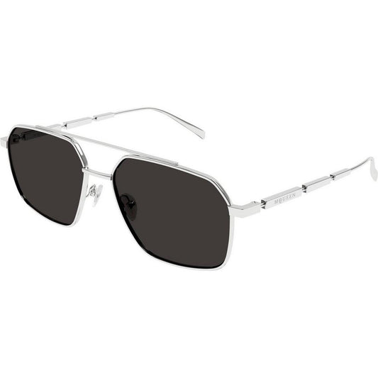 Alexander McQueen Men's Metal UV Protection Aviator Sunglasses