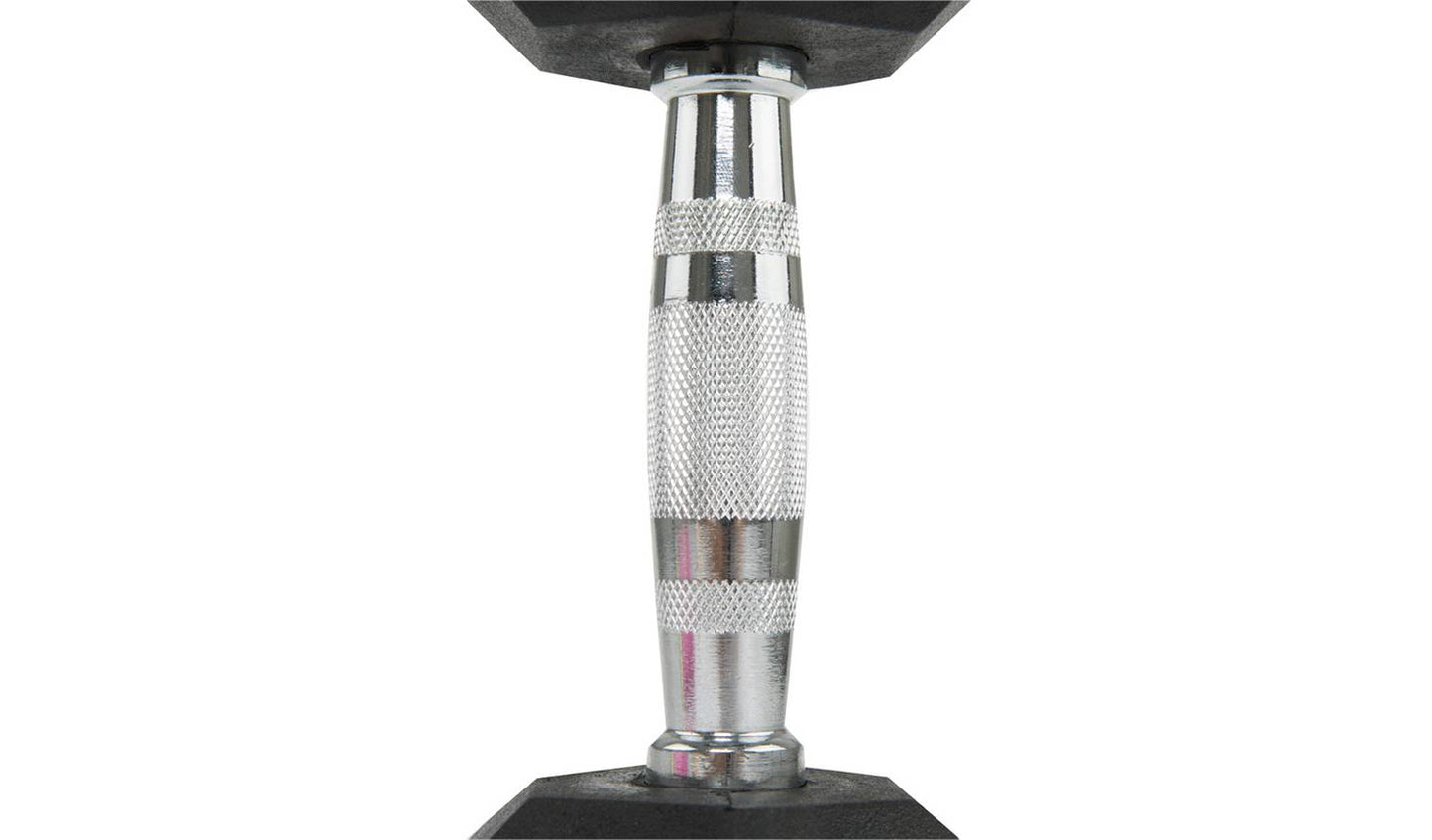 Pro Fitness 10kg Hex Dumbbell Set