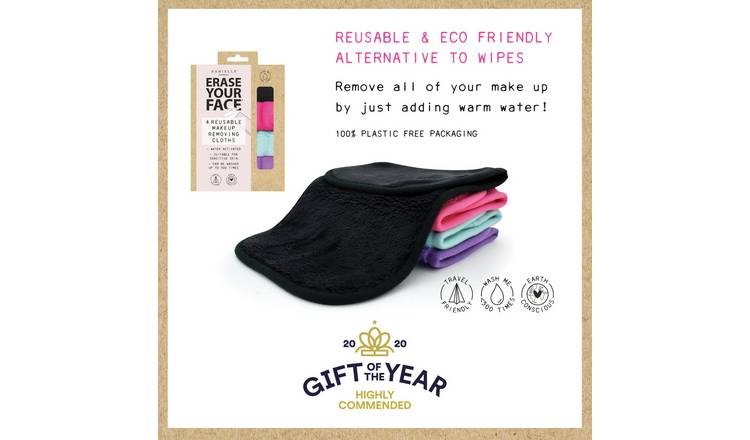 Erase Your Face Makeup Remover Cloths