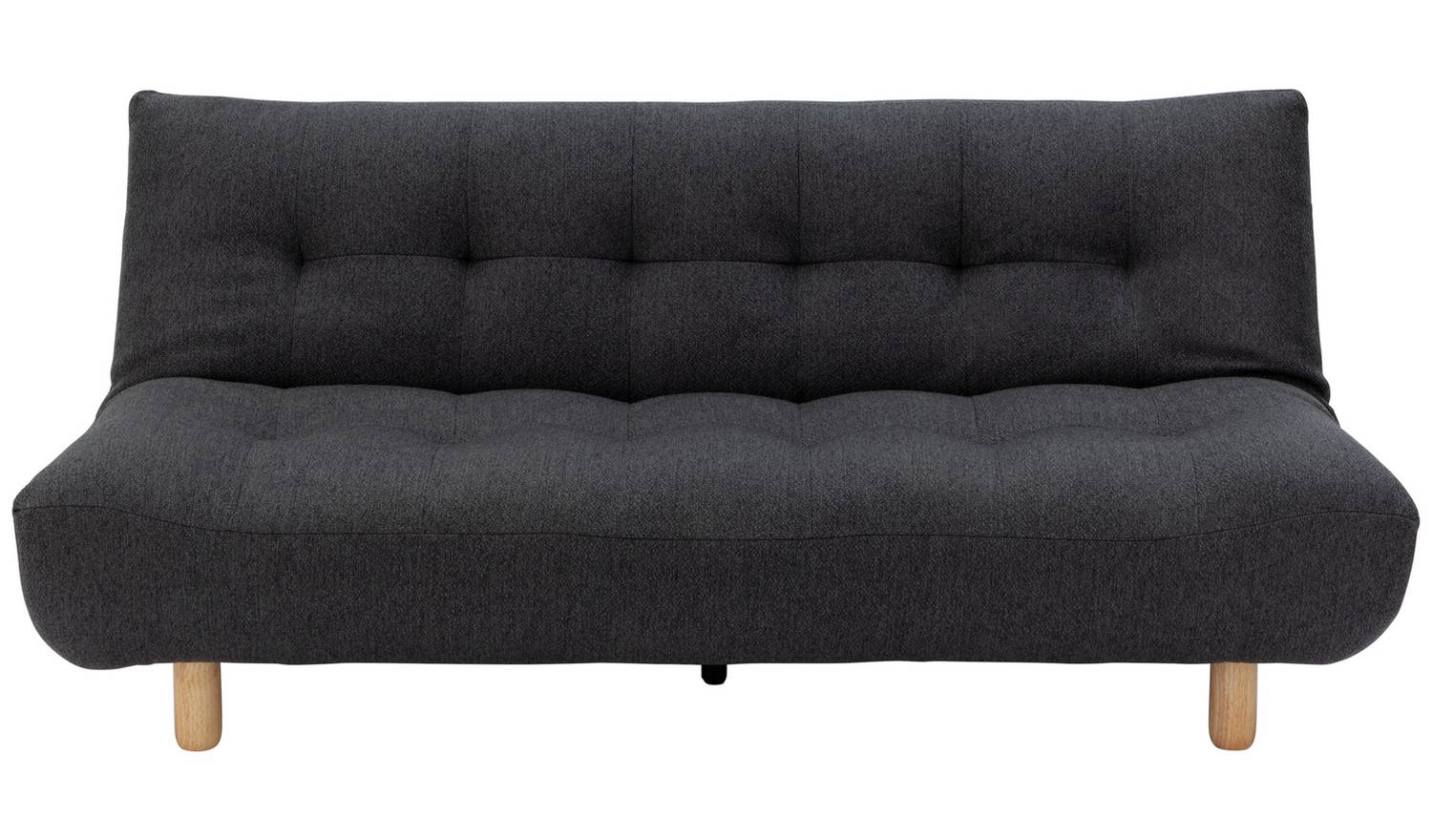 Habitat Kota Boucle 3 Seater ClicClac SofaBed-Charcoal
