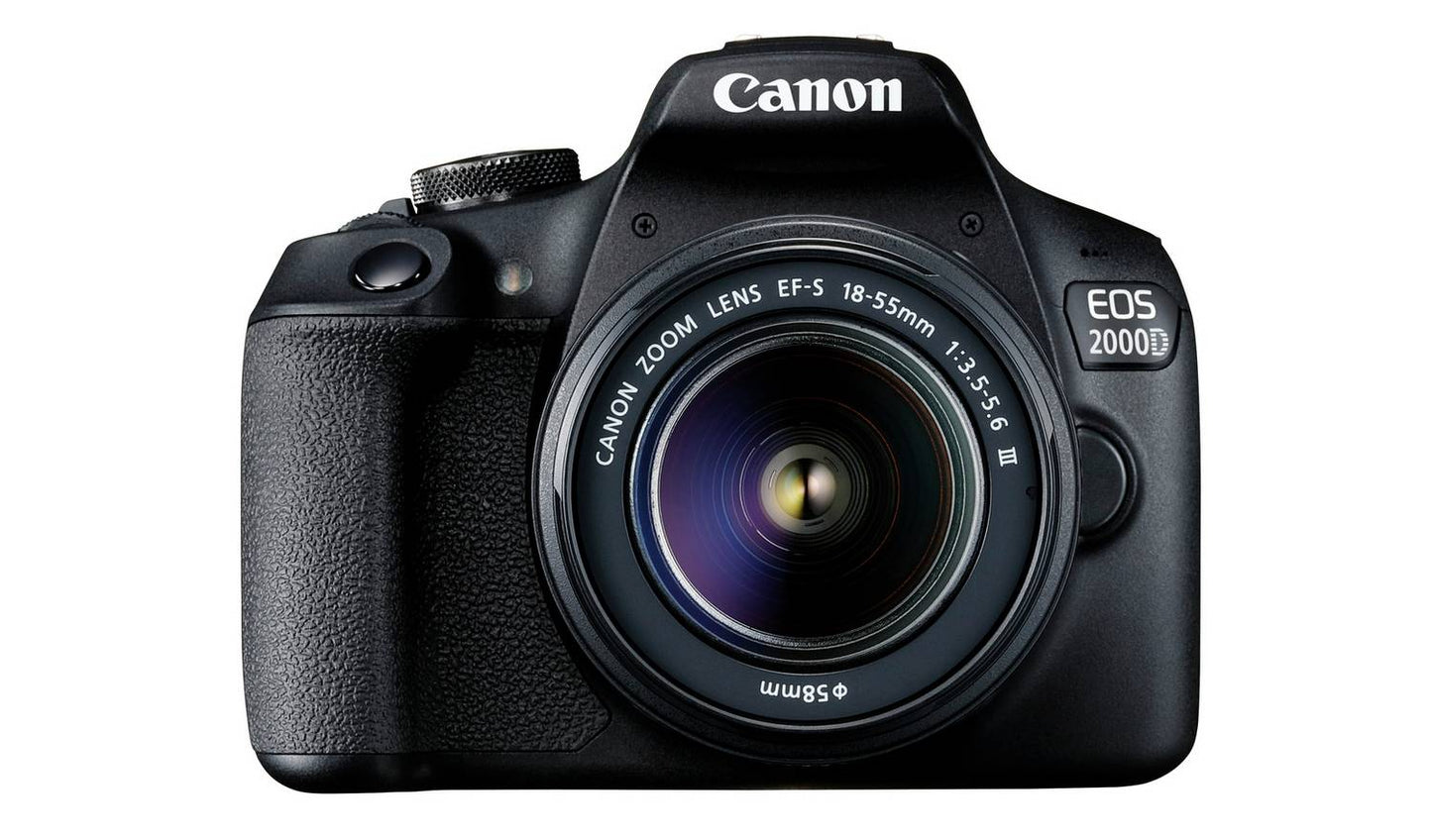 Canon EOS 2000D Lens Starter Kit