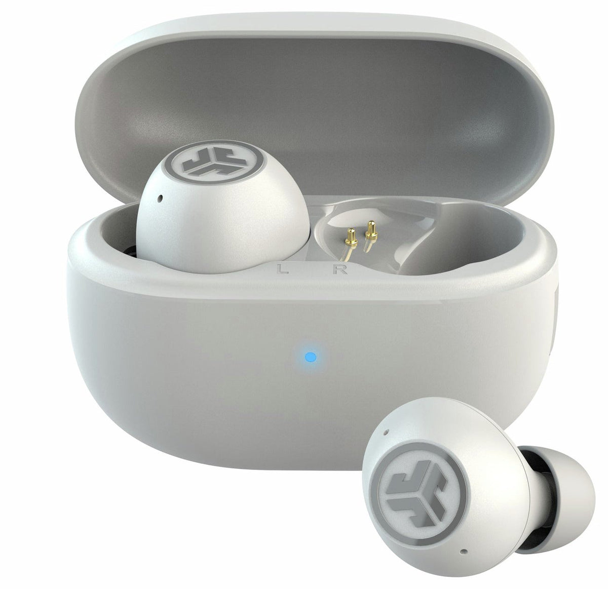 JLab Go Pop ANC True Wireless Earbuds - Cloud White