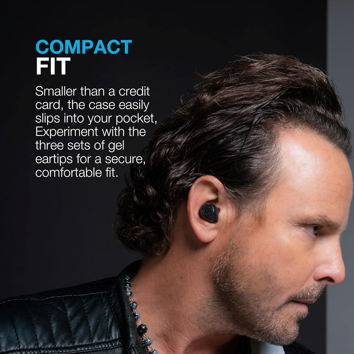 JLab Go Pop ANC True Wireless Earbuds - Cloud White