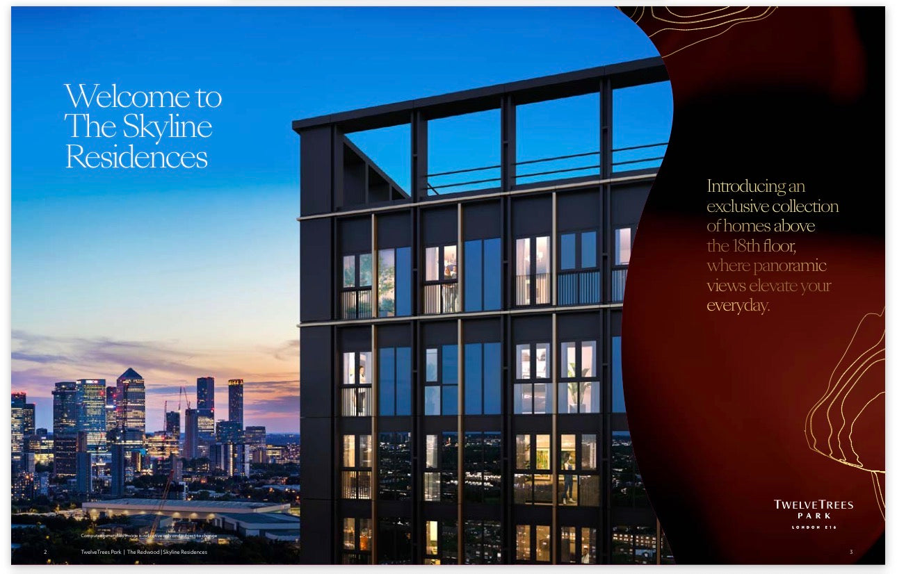 Twelvetrees Park  — Suite 1 2 and 3 Bedroom Ultra Luxury Homes — 24 Hr Concierge and World Class Amenities — West Ham London — E16