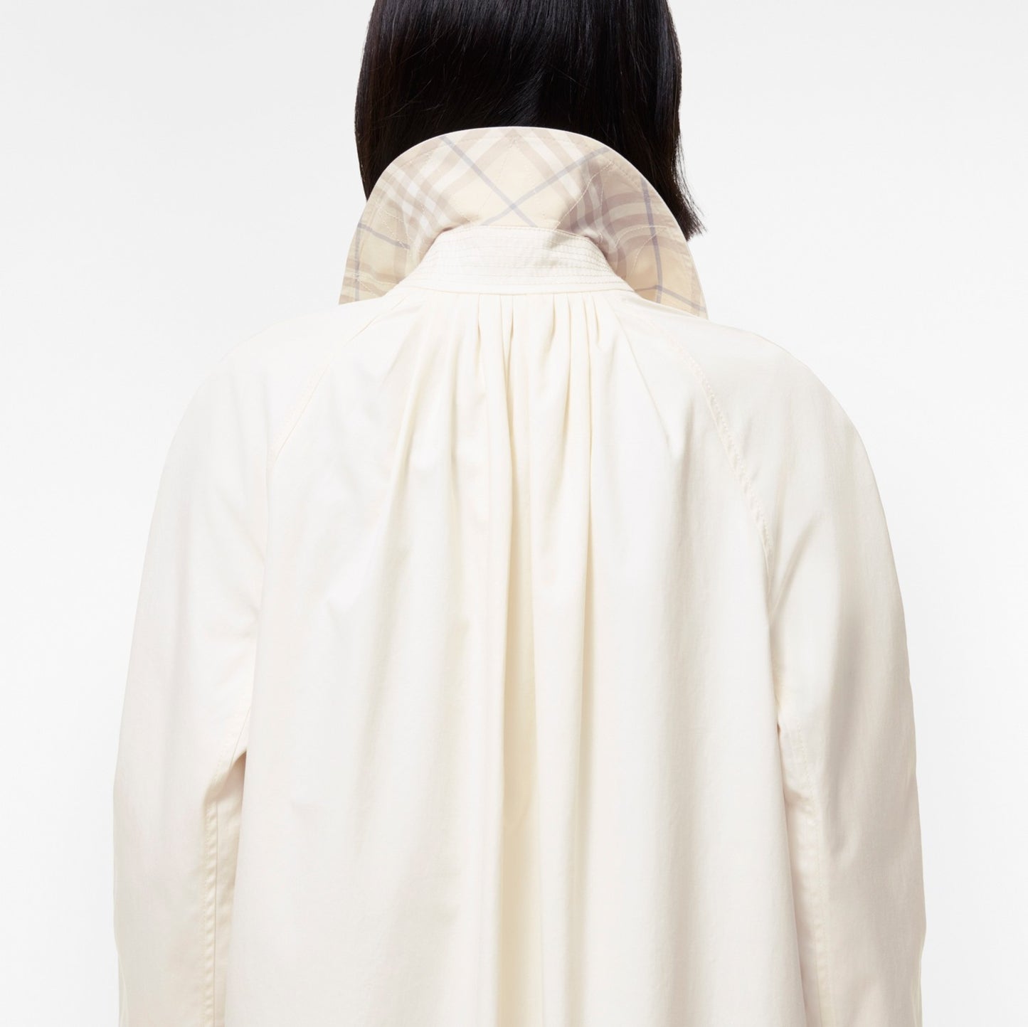 Long Tropical Gabardine Car Coat