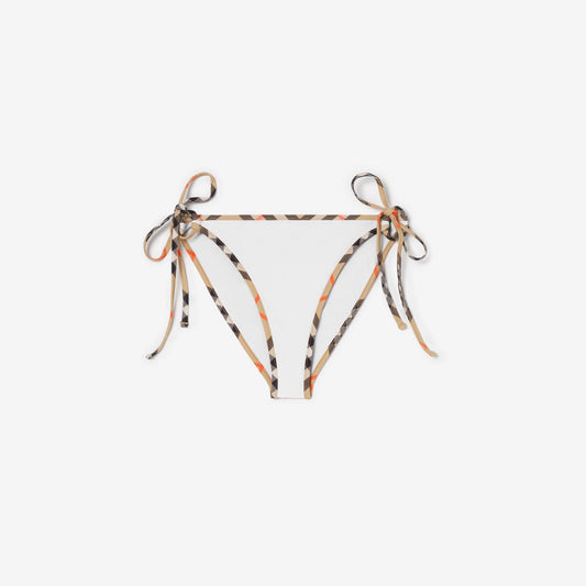 Check Trim Bikini Briefs