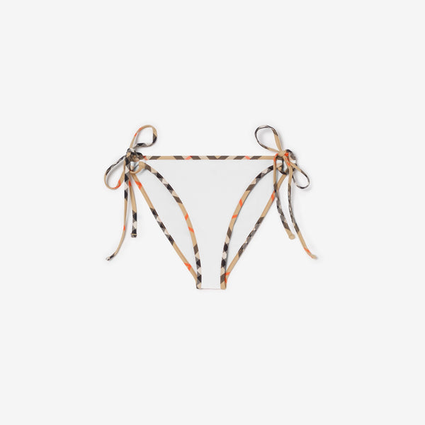 Check Trim Bikini Briefs