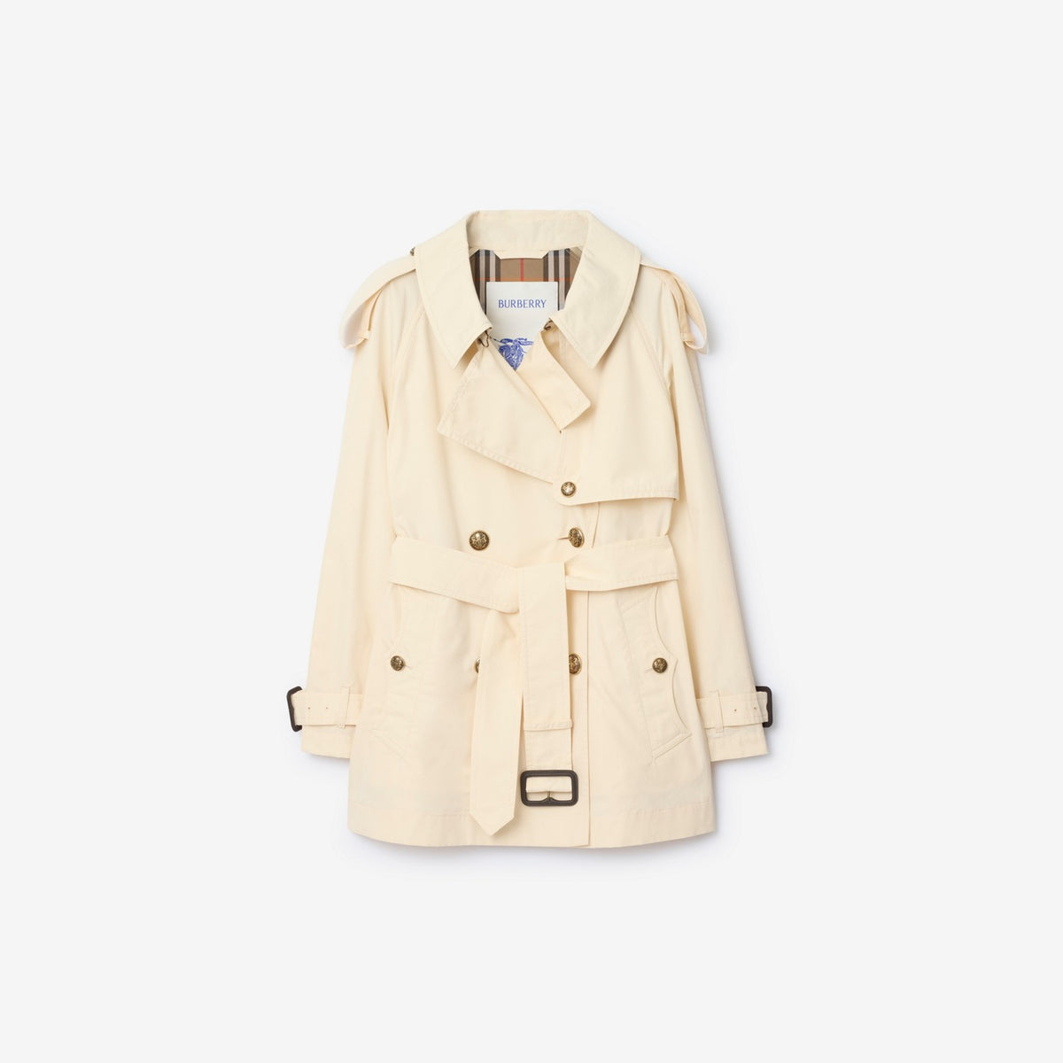 Short Lightweight Cotton Fitzrovia Trench Coat