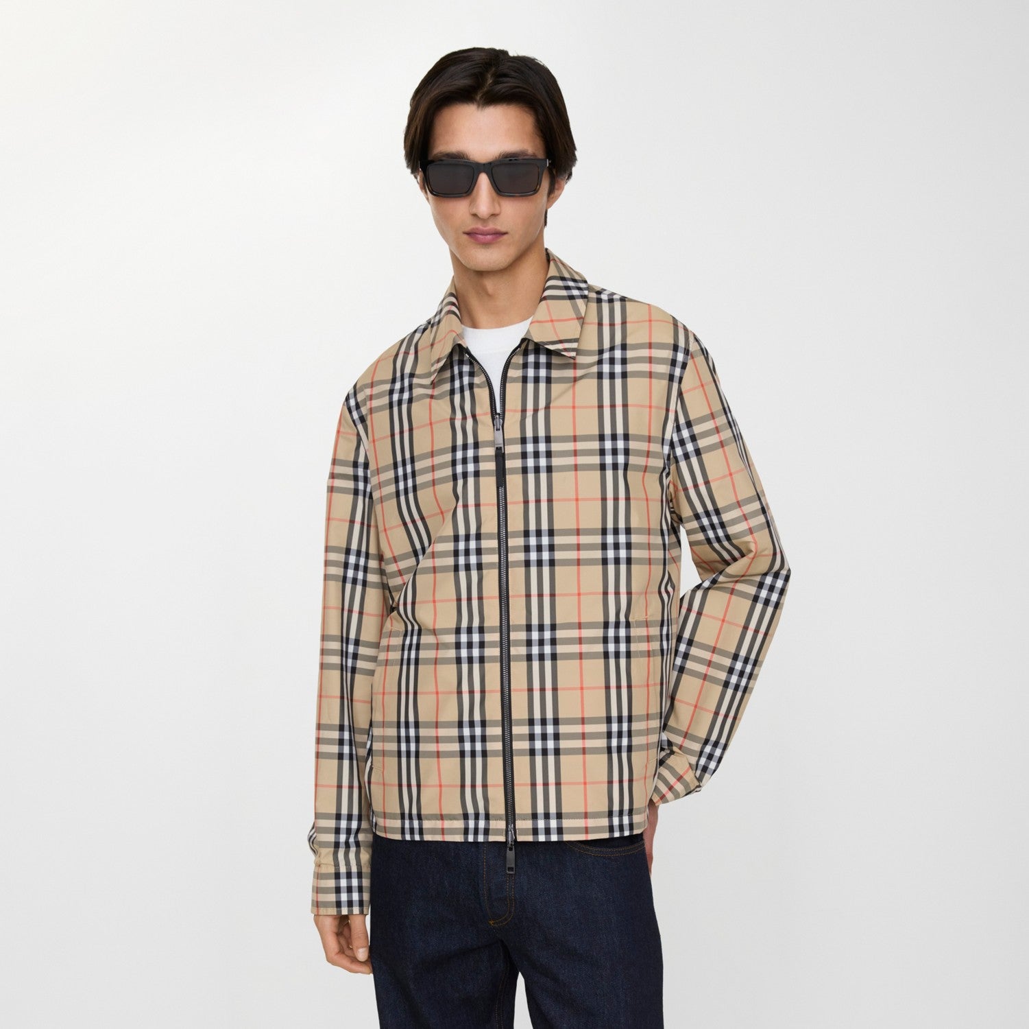Reversible Nylon Bloomsbury Harrington Jacket