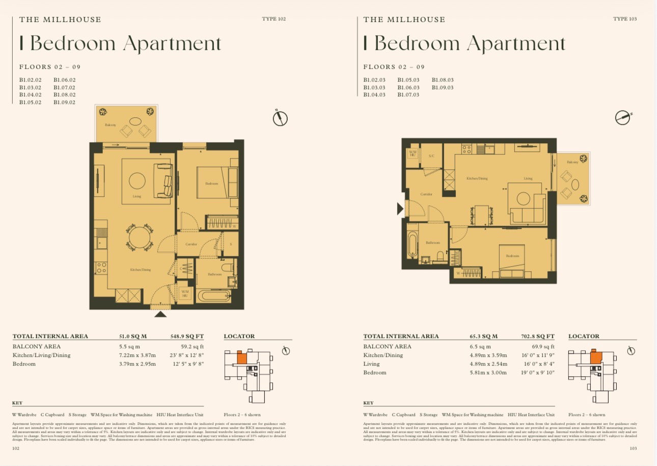 Heron Wharf — New Build 1-2-3 Bedroom Homes — Wellness Amenities — Zone 2 and 3 Canary Wharf London