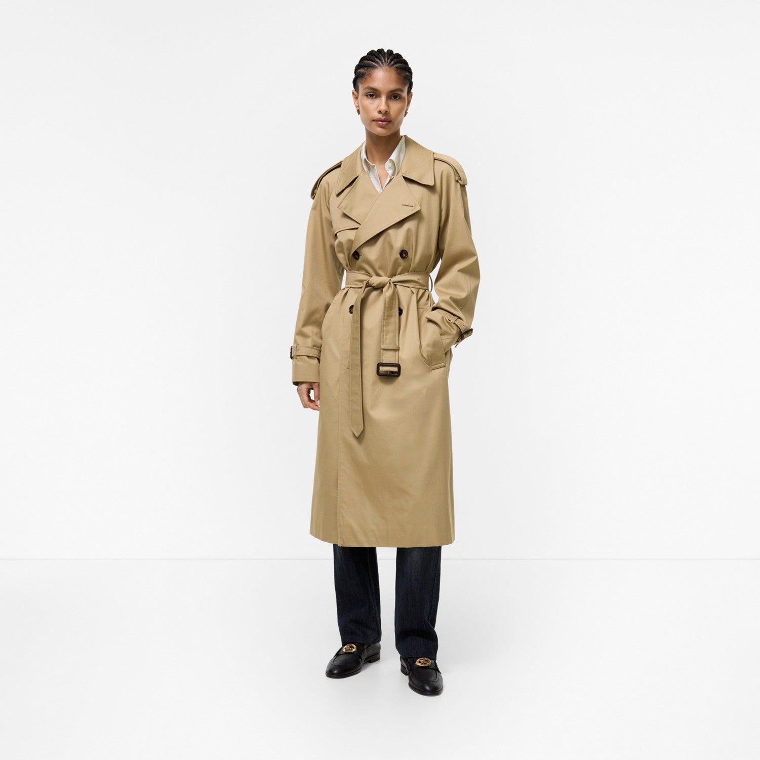 Long Castleford Trench Coat