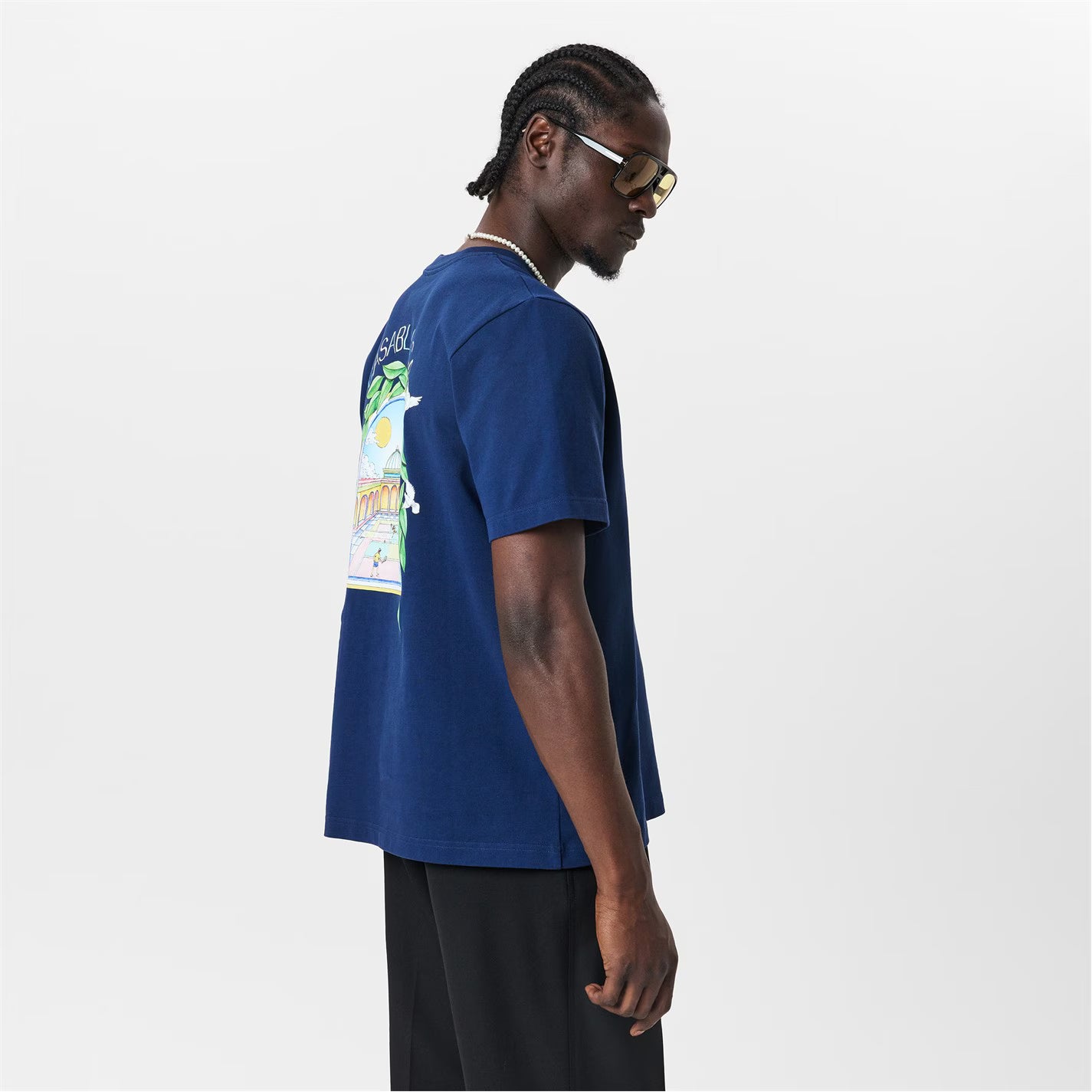 Men's Graphic Cotton L'Arche Tennis Club T-Shirt