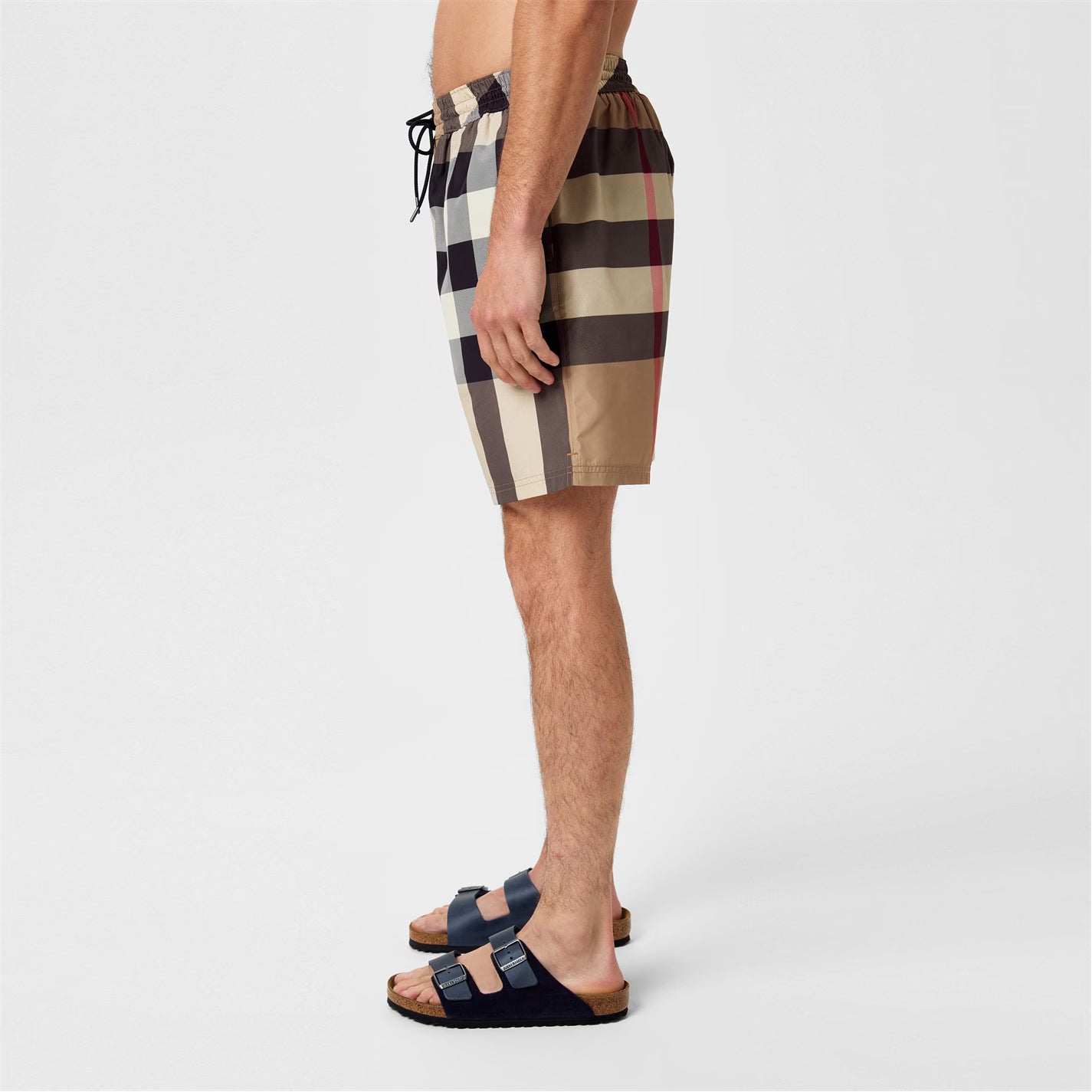 Men's Check Swim Shorts