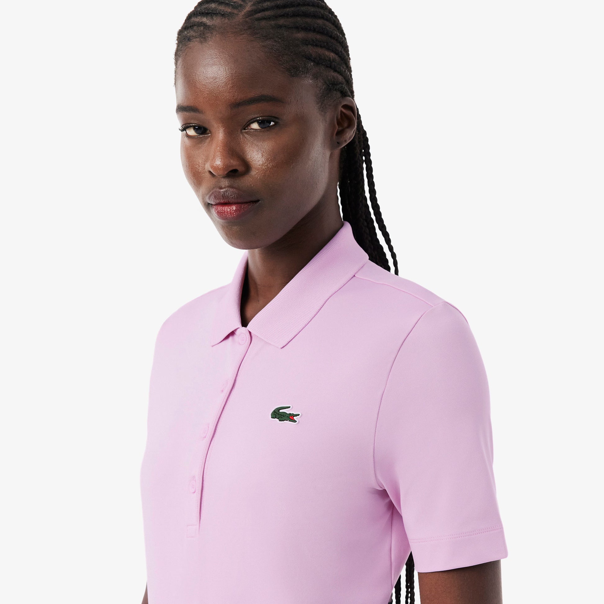 Slim Fit UV Protect Stretch Golf Polo Shirt