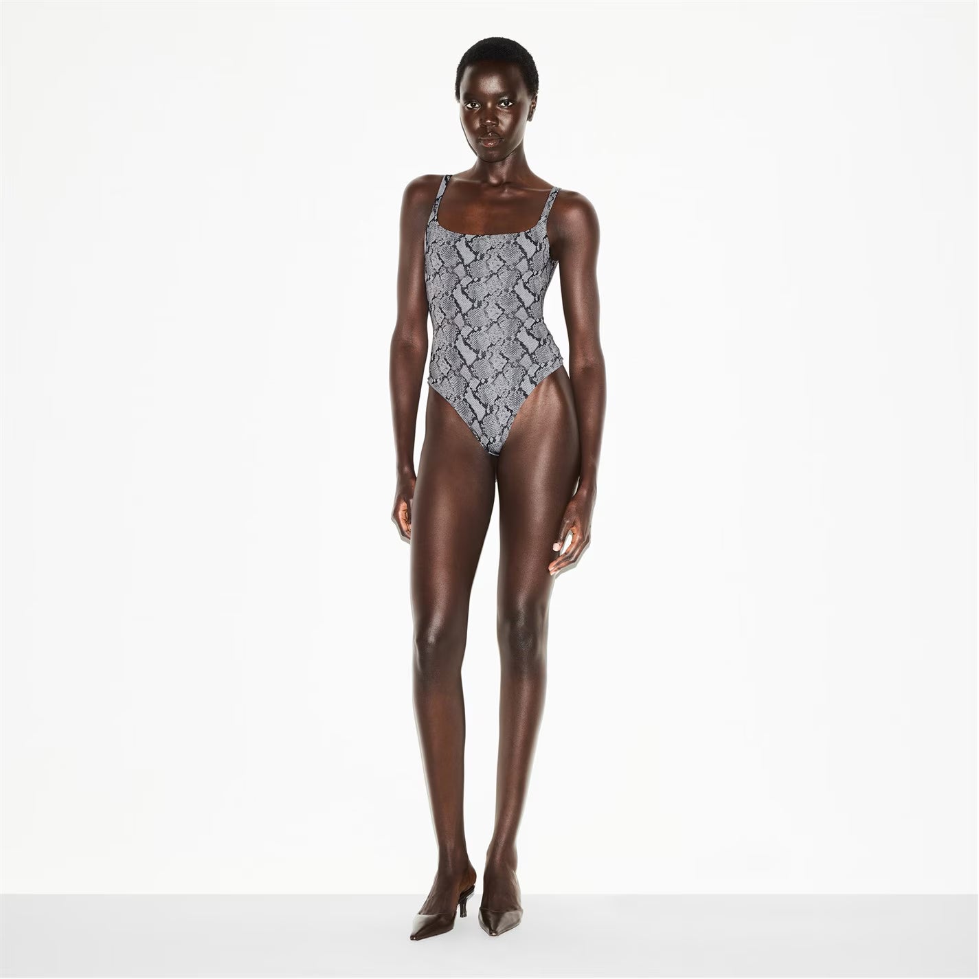 Womens Fits Everybody Square Neck Bodysuit