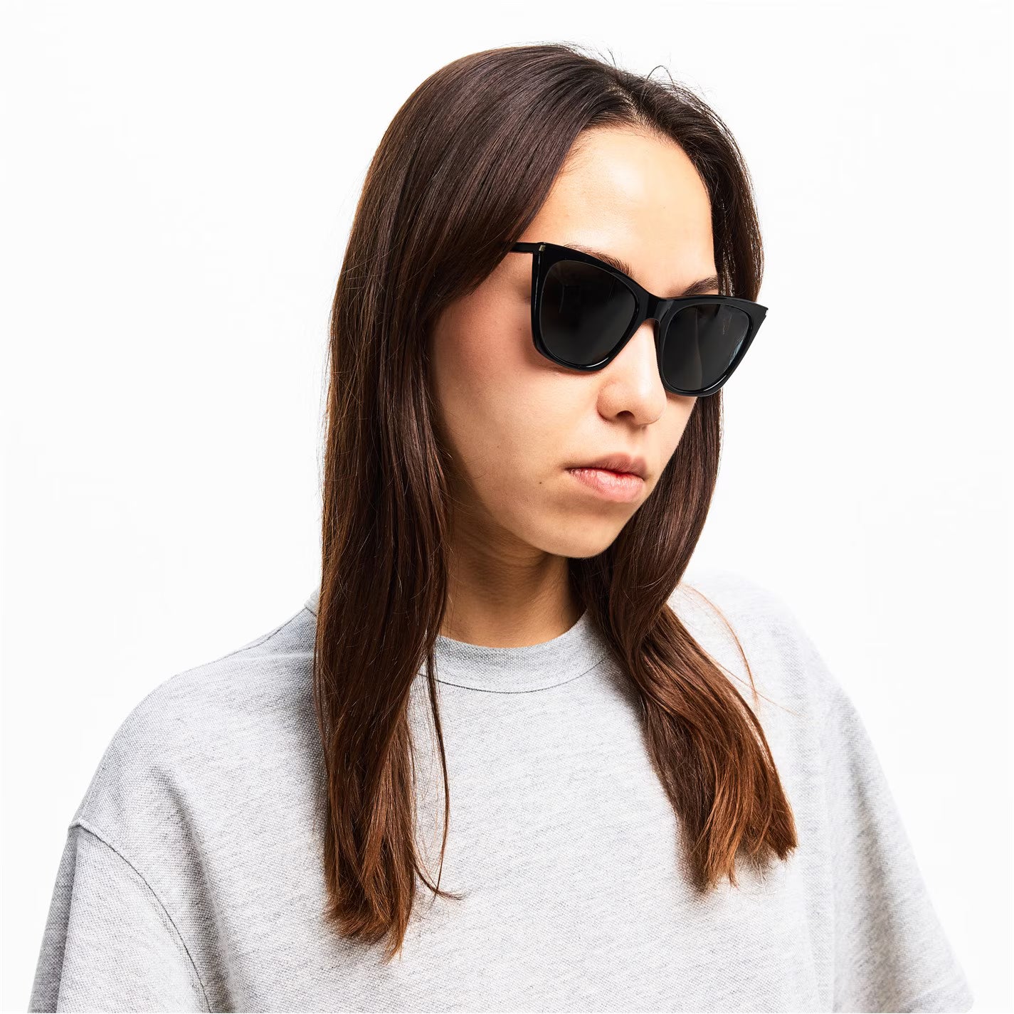 SAINT LAURENT Women's Kate Thin Cat Eye Sunglasses