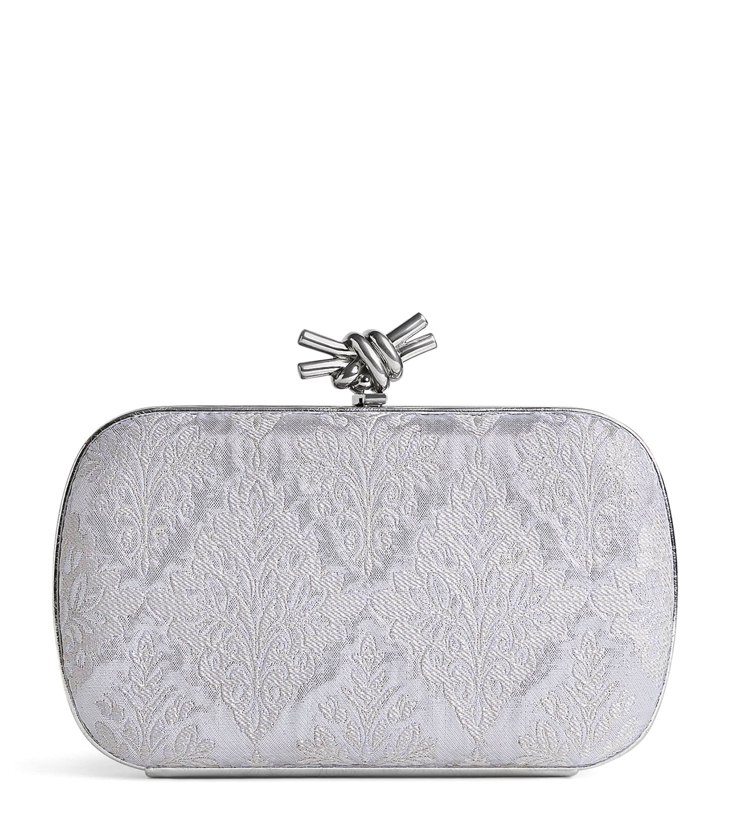 Jacquard Knot Clutch Bag