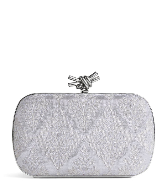 Jacquard Knot Clutch Bag